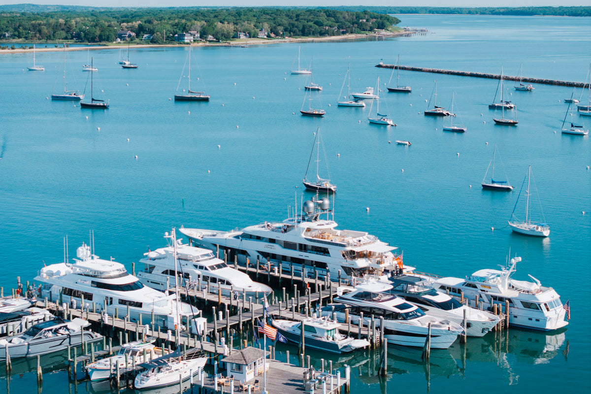 Sag Harbor Bay Aerial 