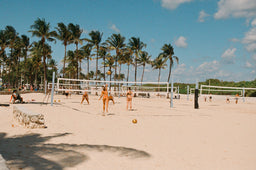 Volleyball On Ocean Drive