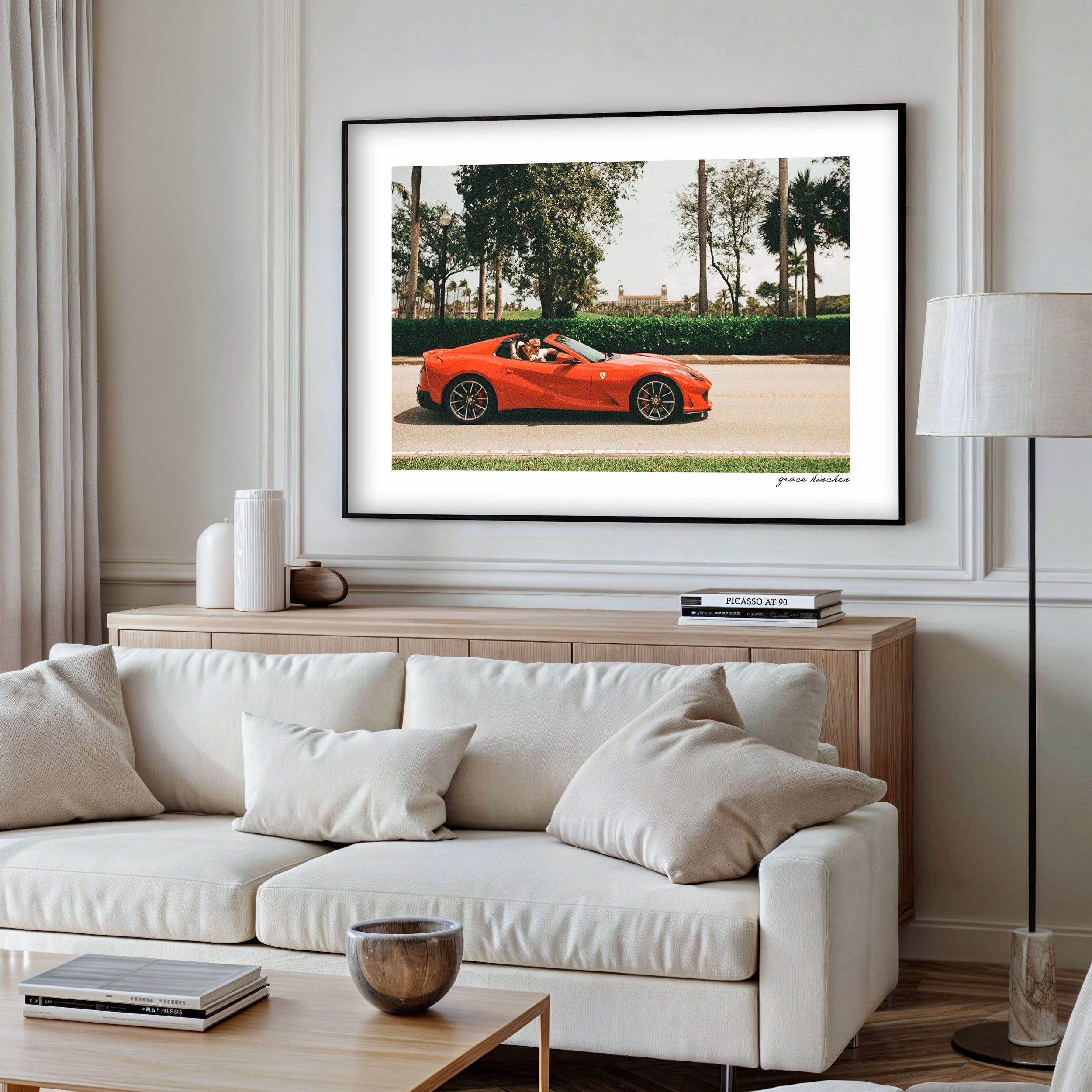Ferrari on Cocoanut Row