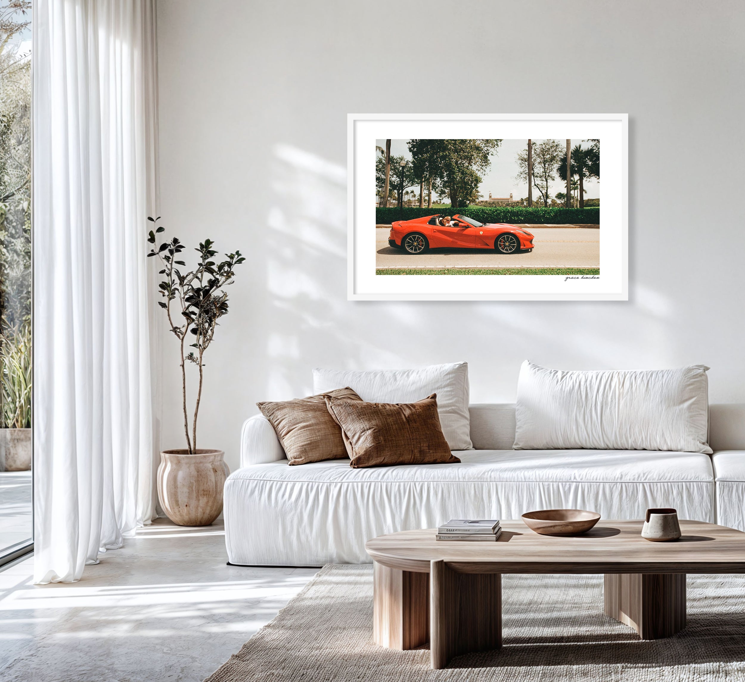 Ferrari on Cocoanut Row