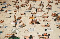 Beachgoers at Tamarama