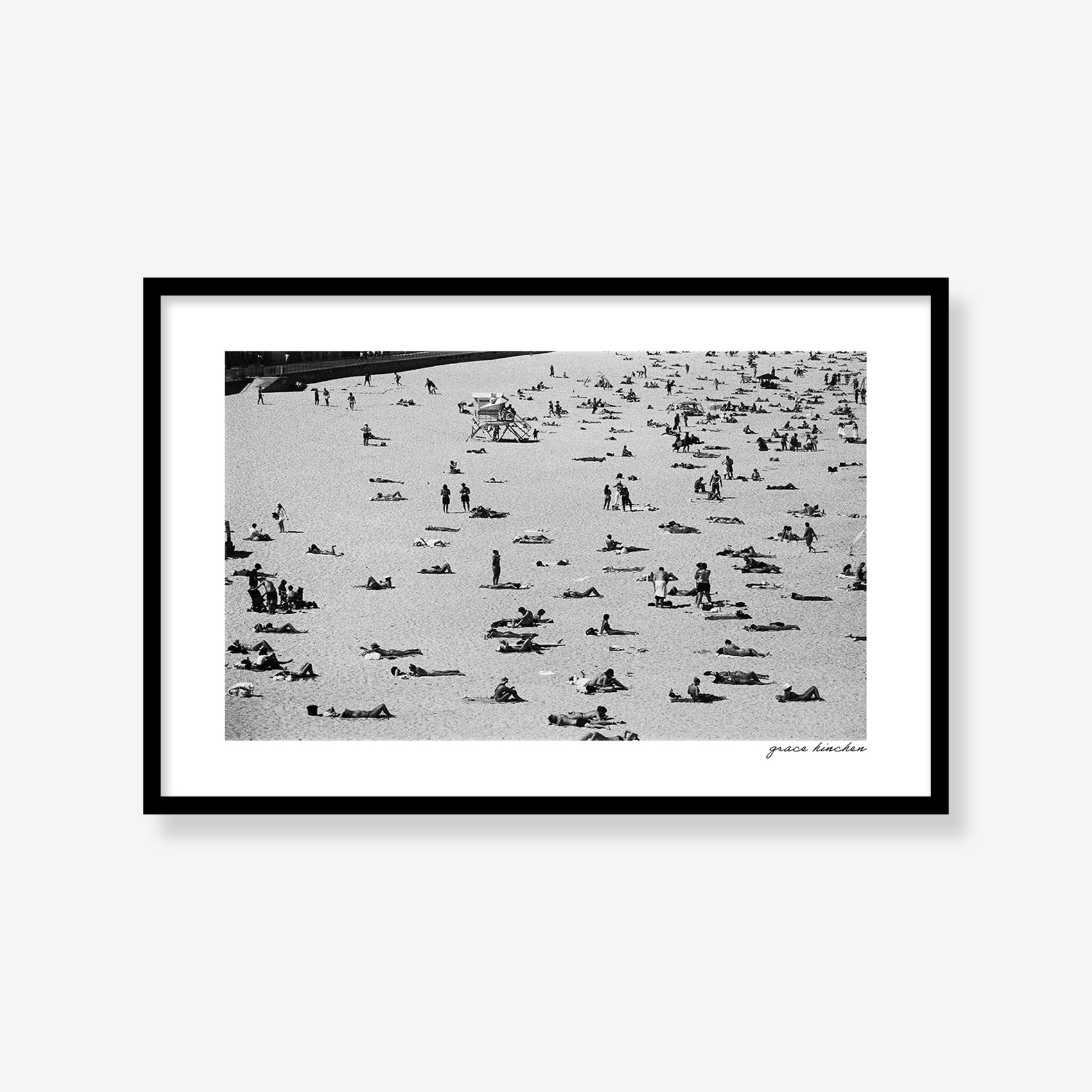 Silhouettes at Bondi, Horizontal