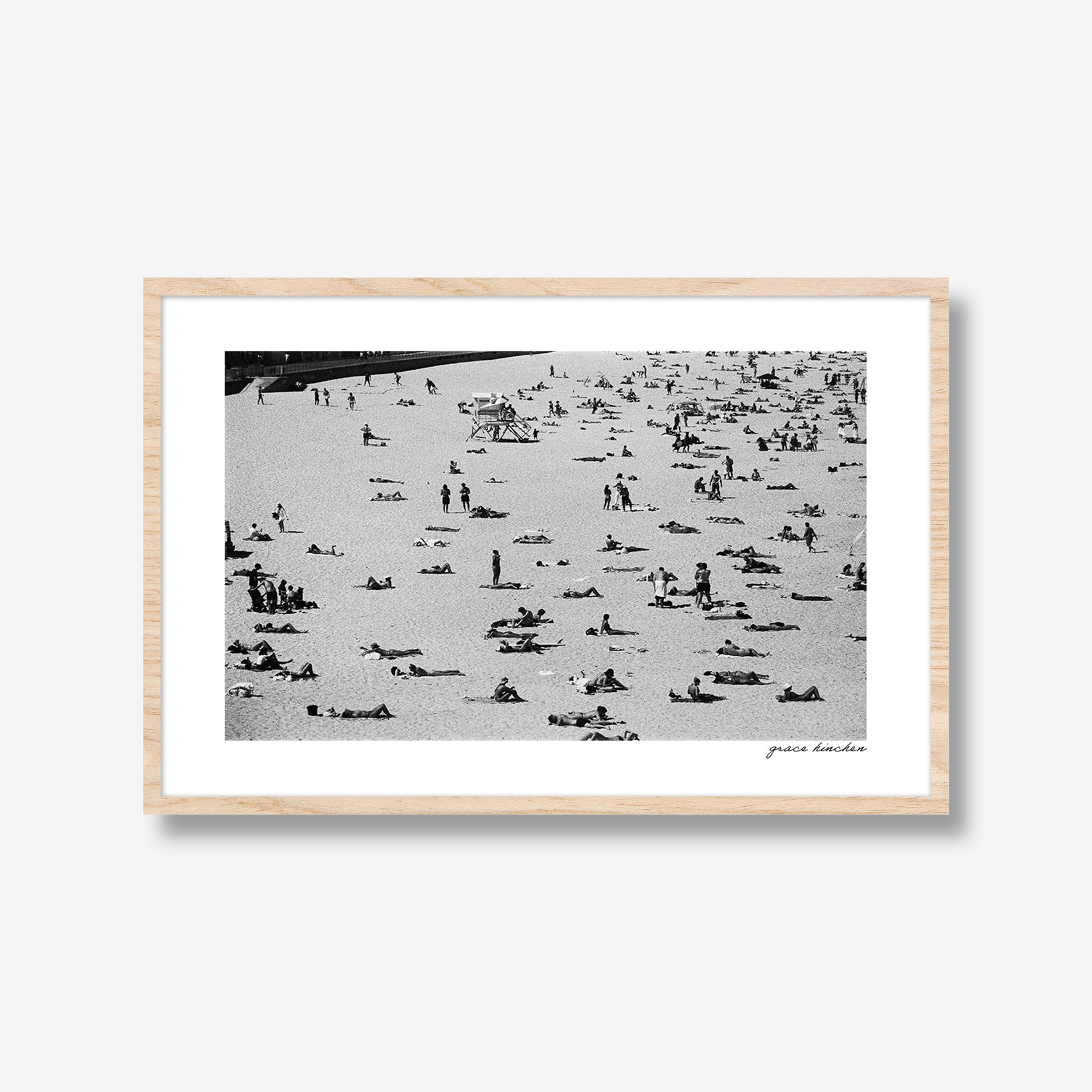 Silhouettes at Bondi, Horizontal