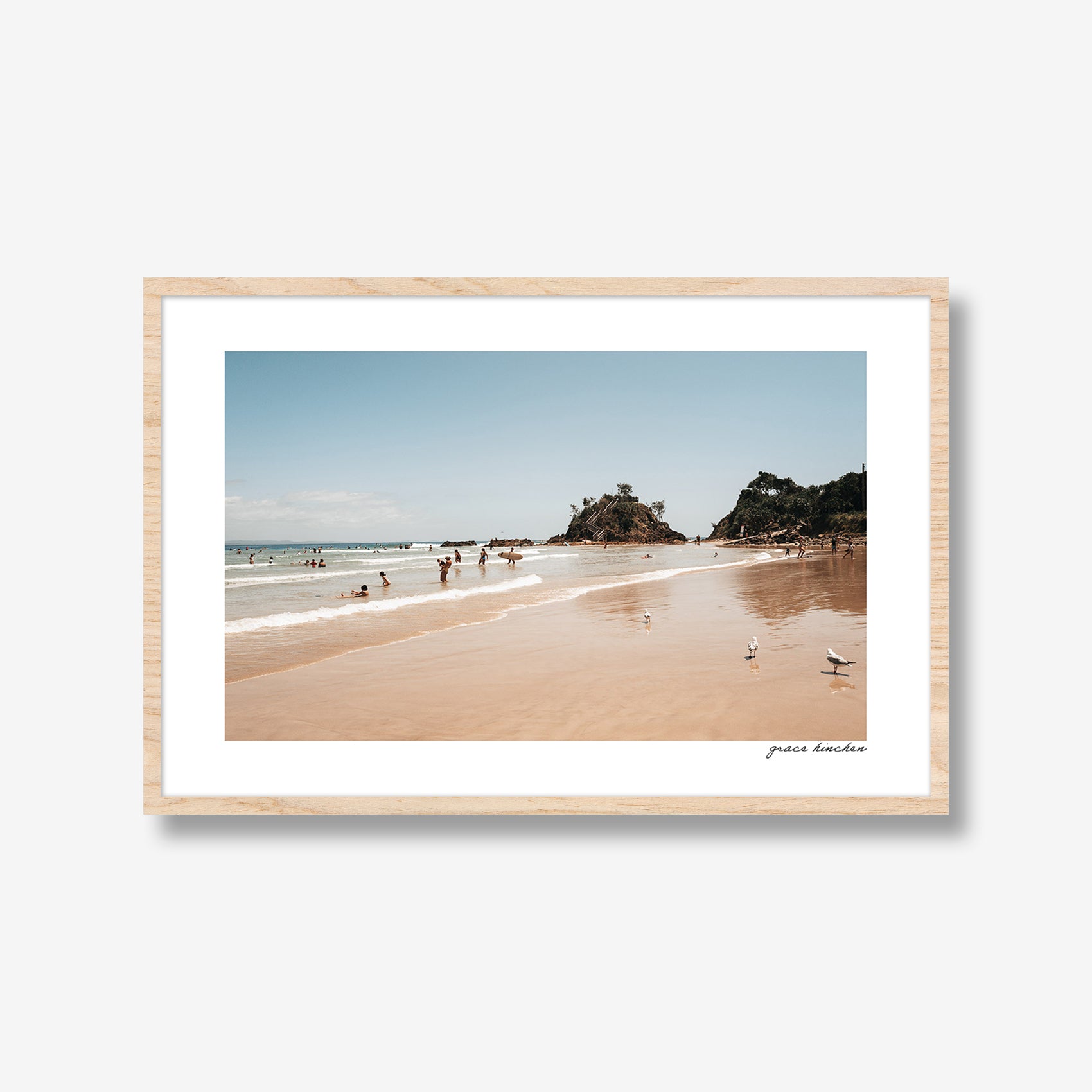 Seagulls and Summer Swells