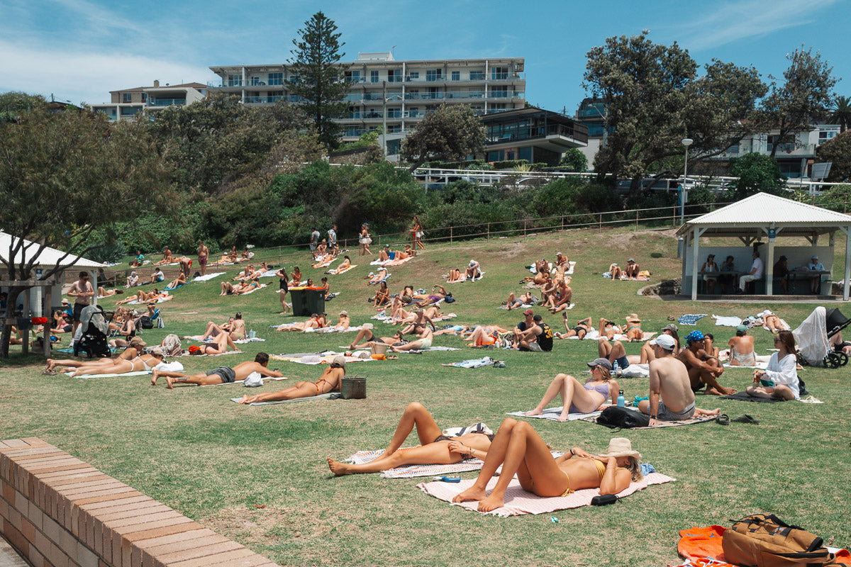 Bronte Lawn Sunbathers