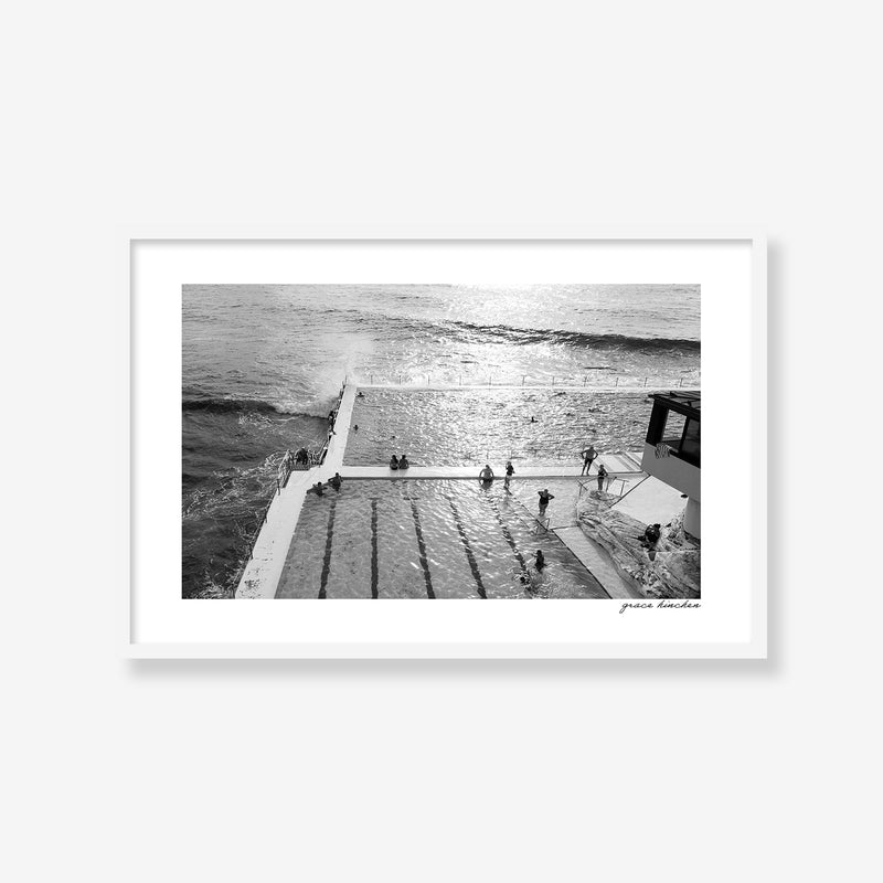 Bondi Icebergs in Monochrome