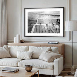 Bondi Icebergs in Monochrome