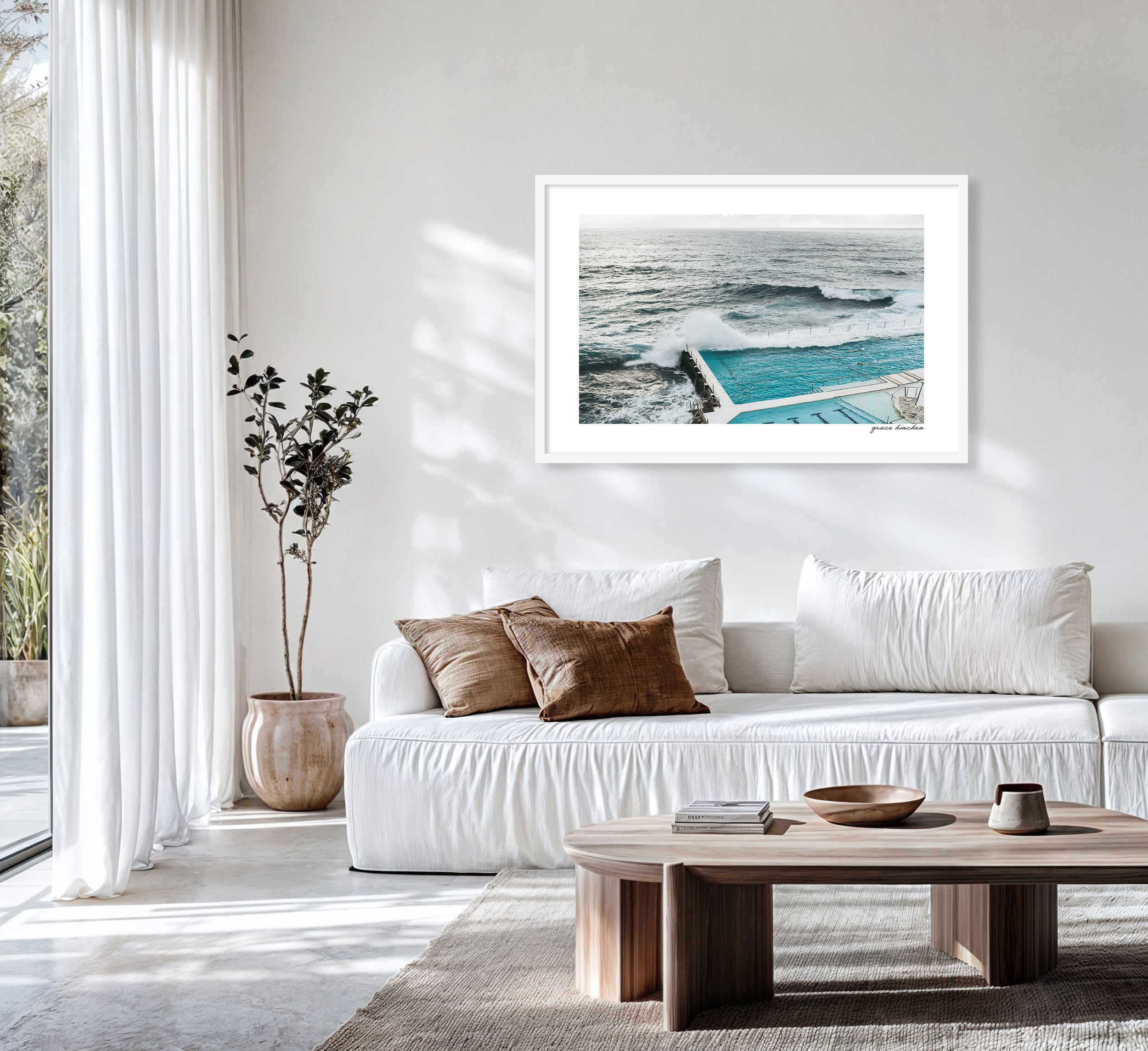 Ocean Meets Lap Pool