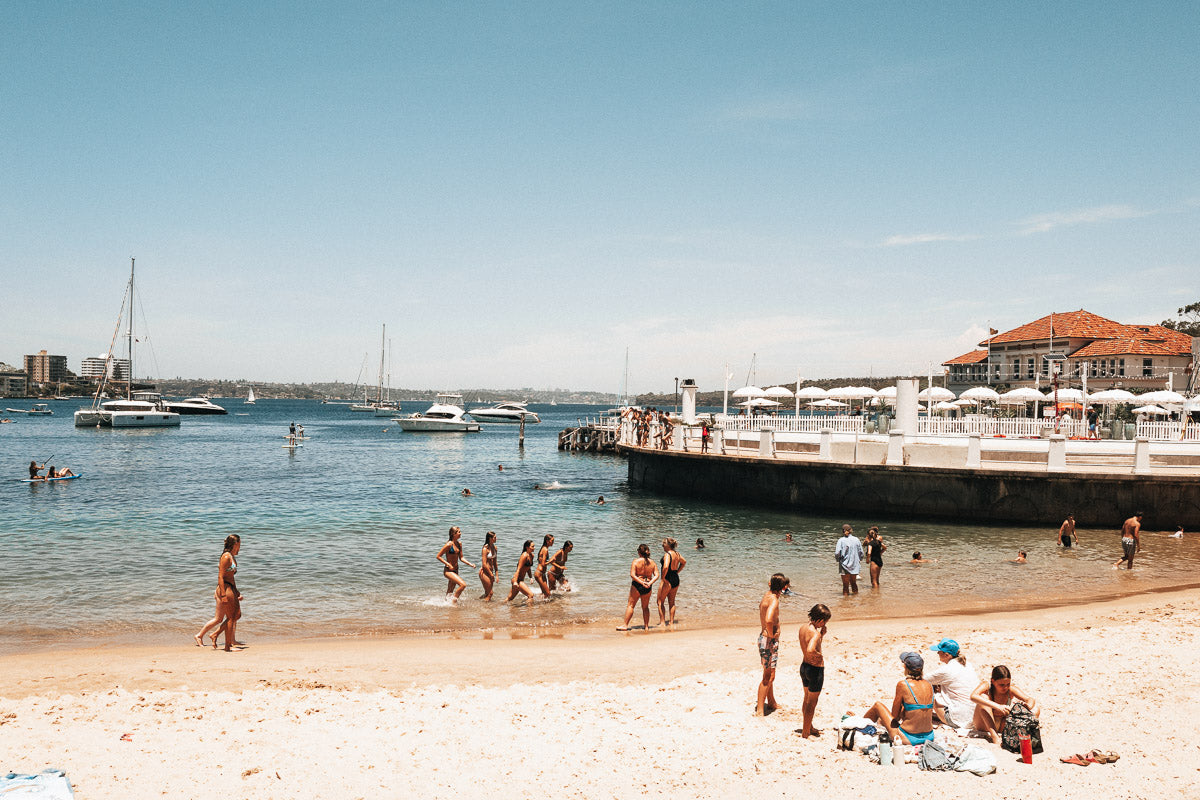 Post-Swim, Manly Wharf