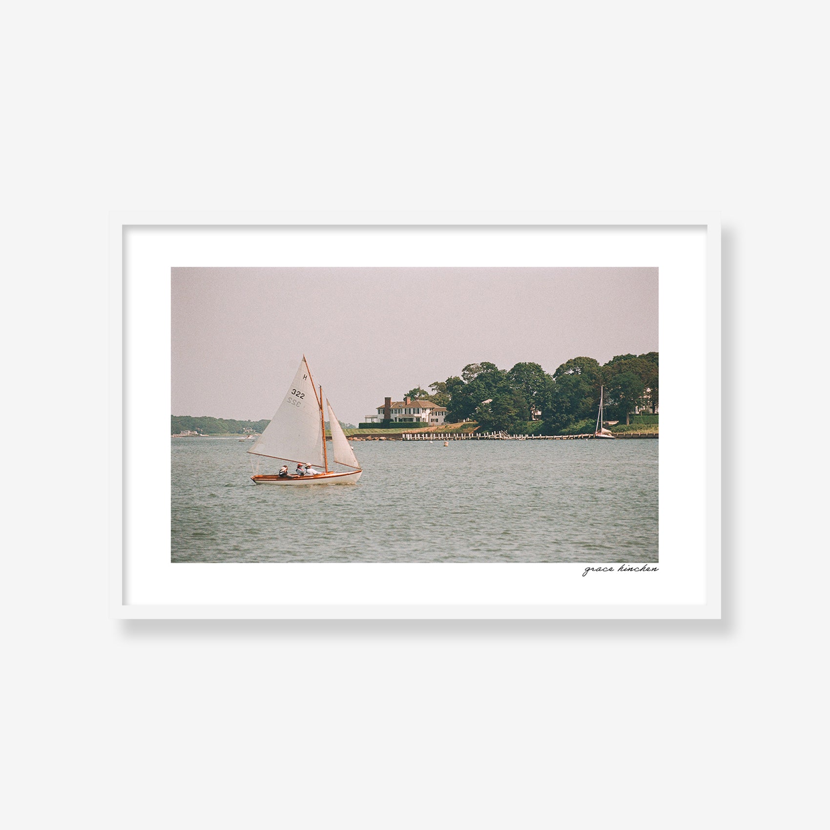 Sailing Into Dering Harbor