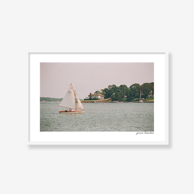 Sailing Into Dering Harbor