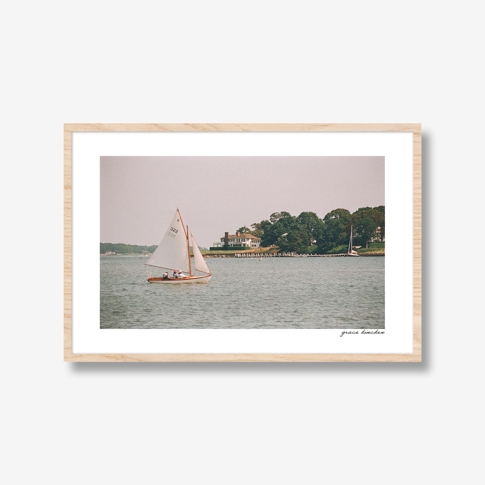 Sailing Into Dering Harbor