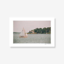 Sailing Into Dering Harbor