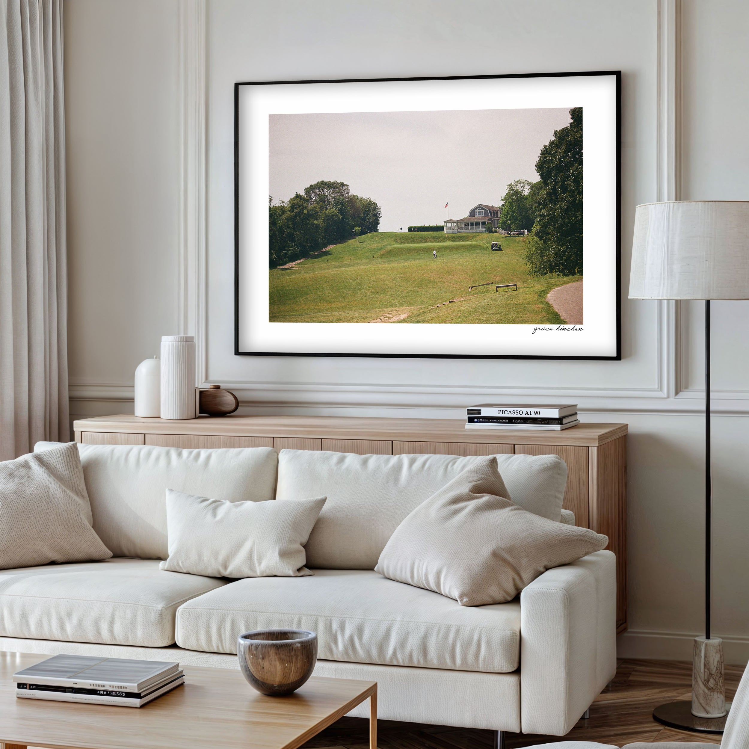 Golfers at Goat Hill