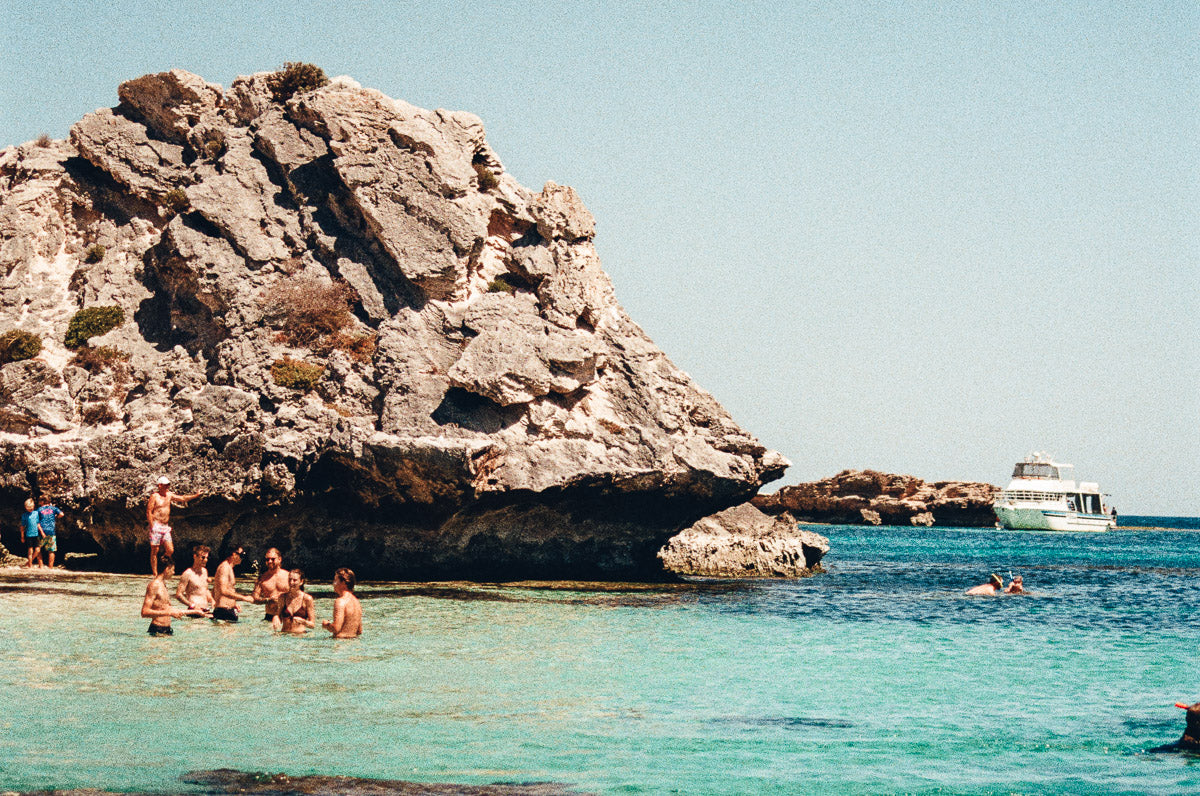 Swimming At Little Parakeet Bay
