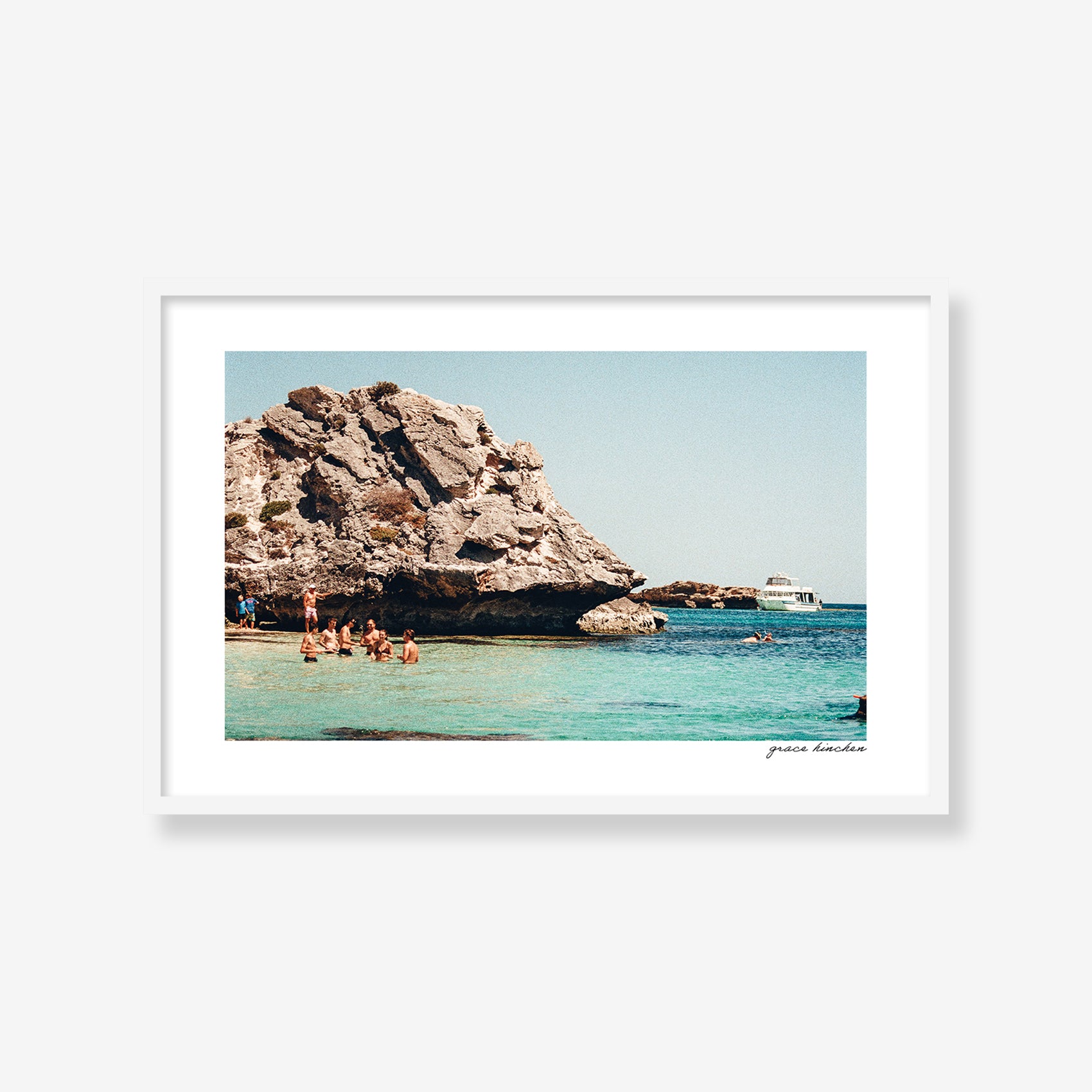 Swimming At Little Parakeet Bay