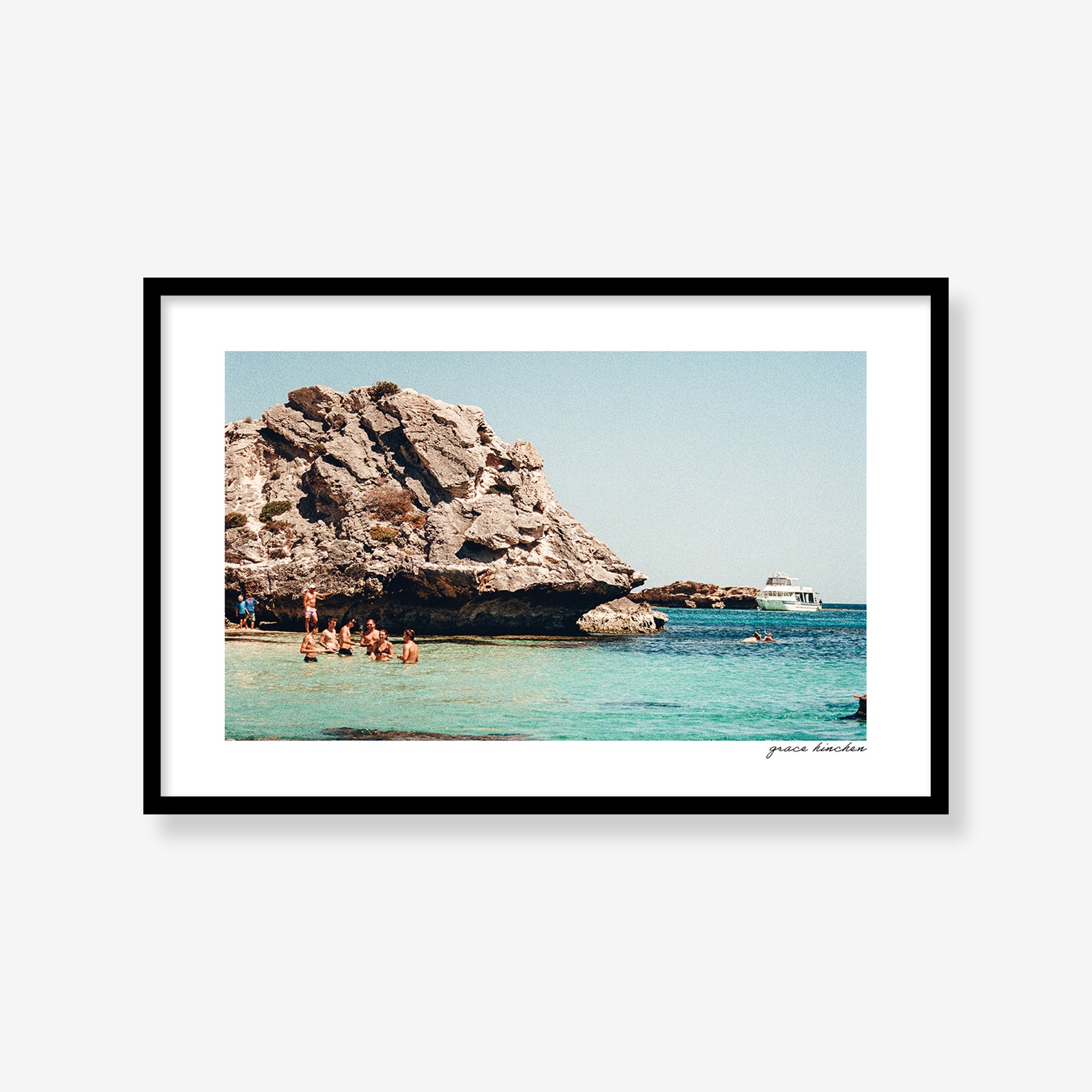 Swimming At Little Parakeet Bay
