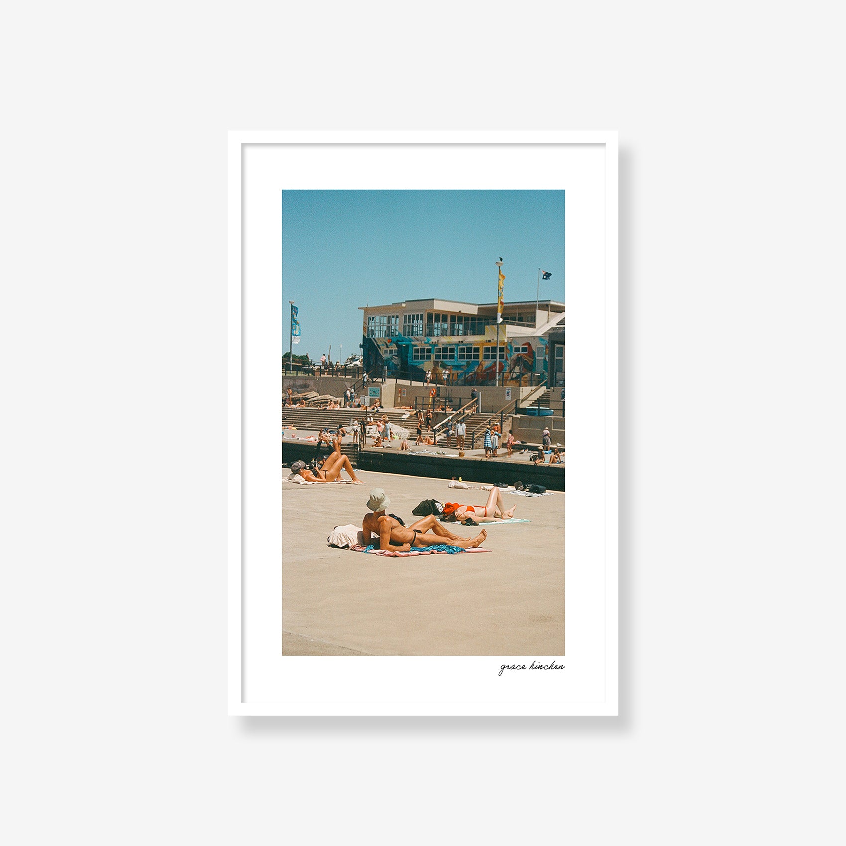 Clovelly Beach Sunbather