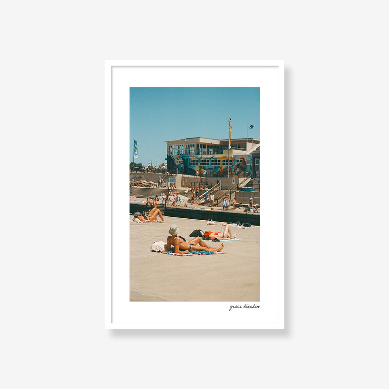 Clovelly Beach Sunbather