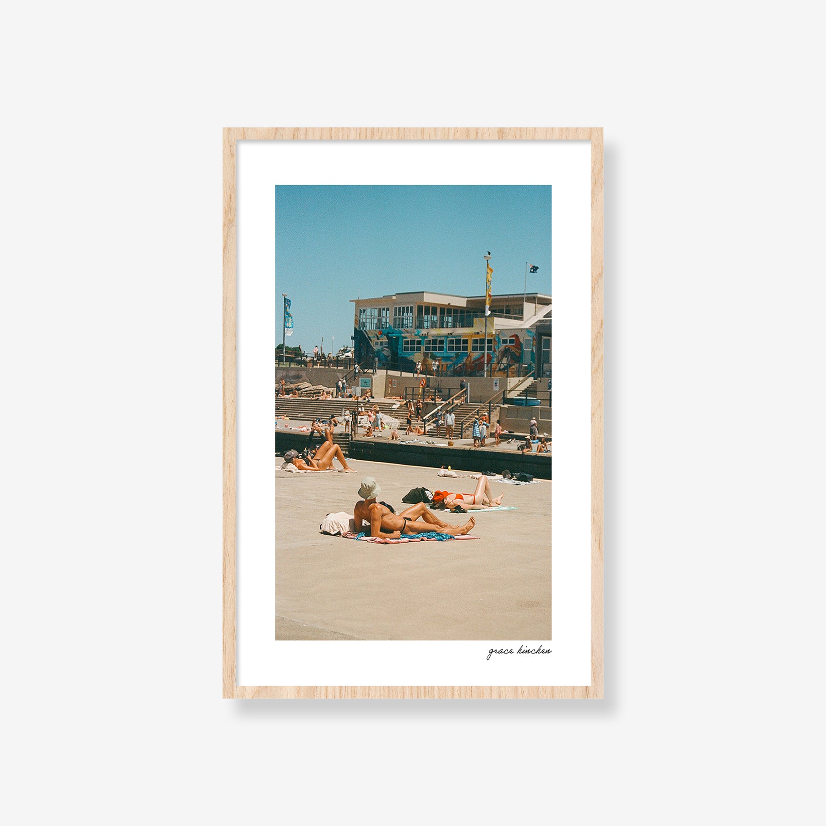 Clovelly Beach Sunbather
