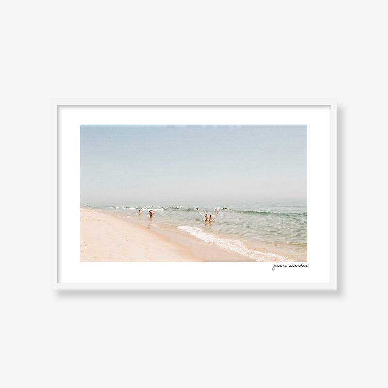 Swimming at Mecox Beach