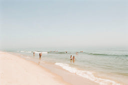 Swimming at Mecox Beach