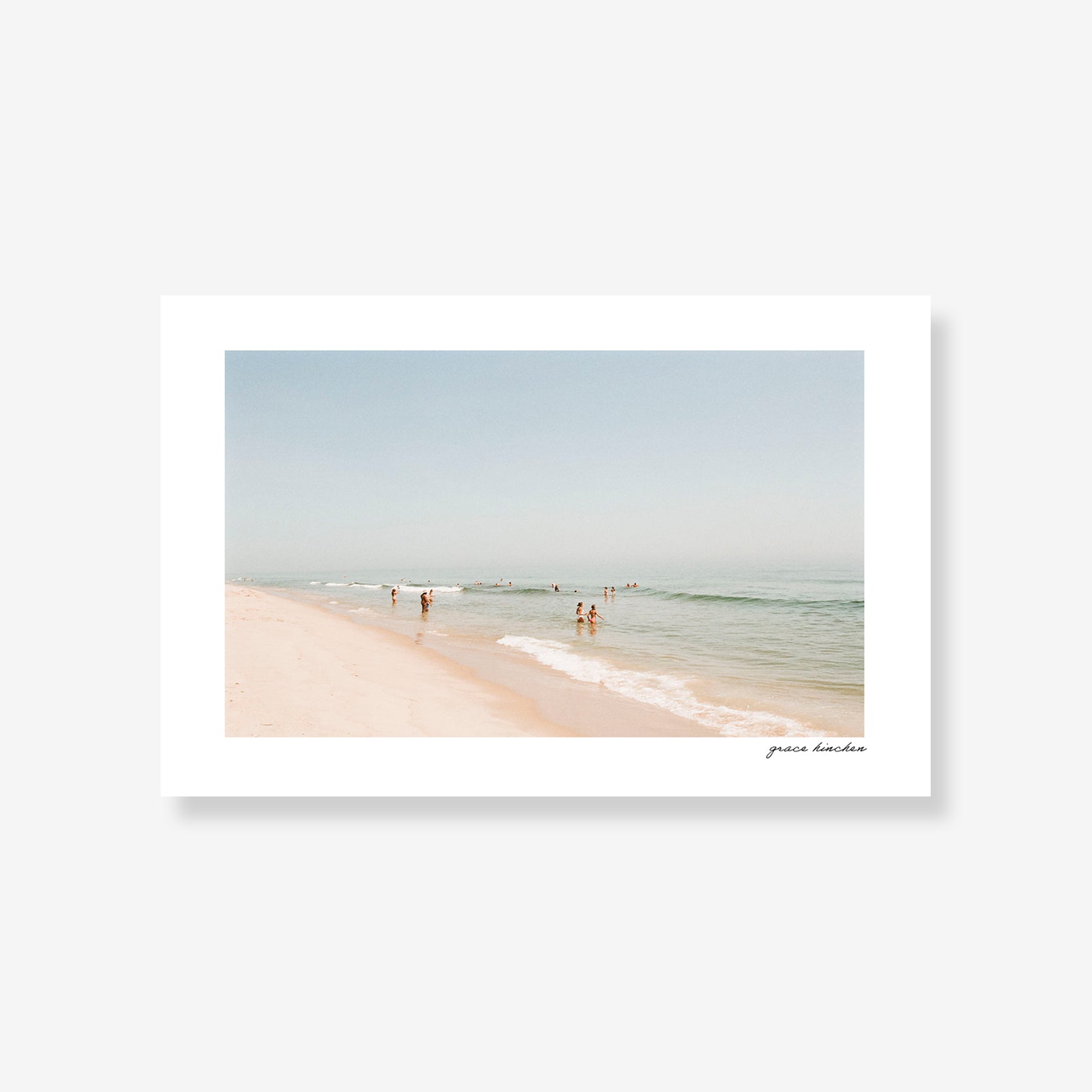Swimming at Mecox Beach