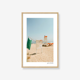 Bathing Bulletin at Georgica Beach