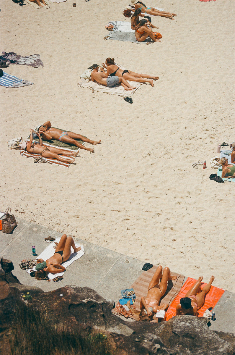 Sunbathing at Tamarama