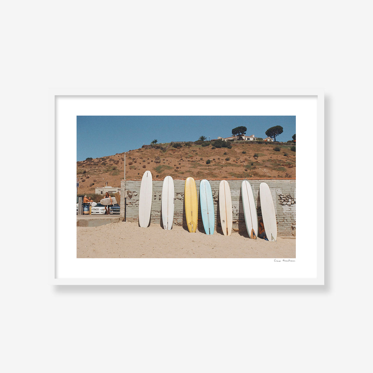 Finding Shade at Surfrider Beach