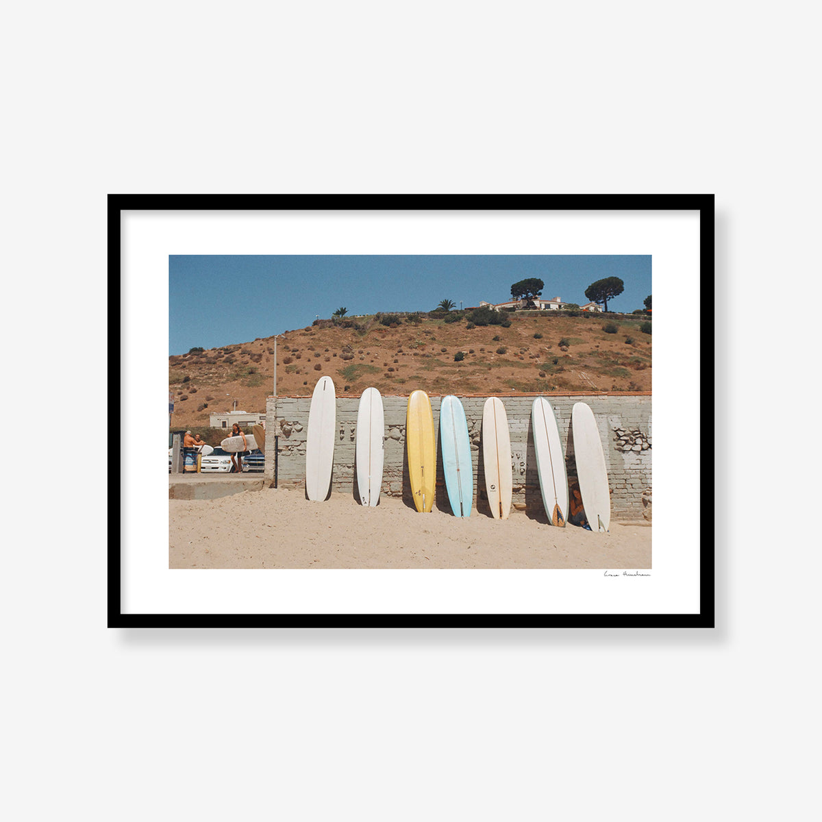 Finding Shade at Surfrider Beach