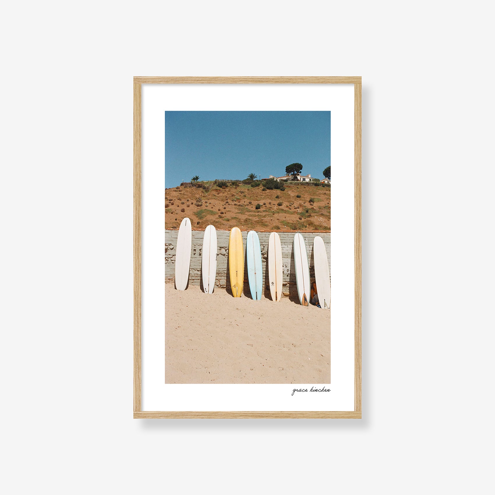 Boards at Surfrider Beach