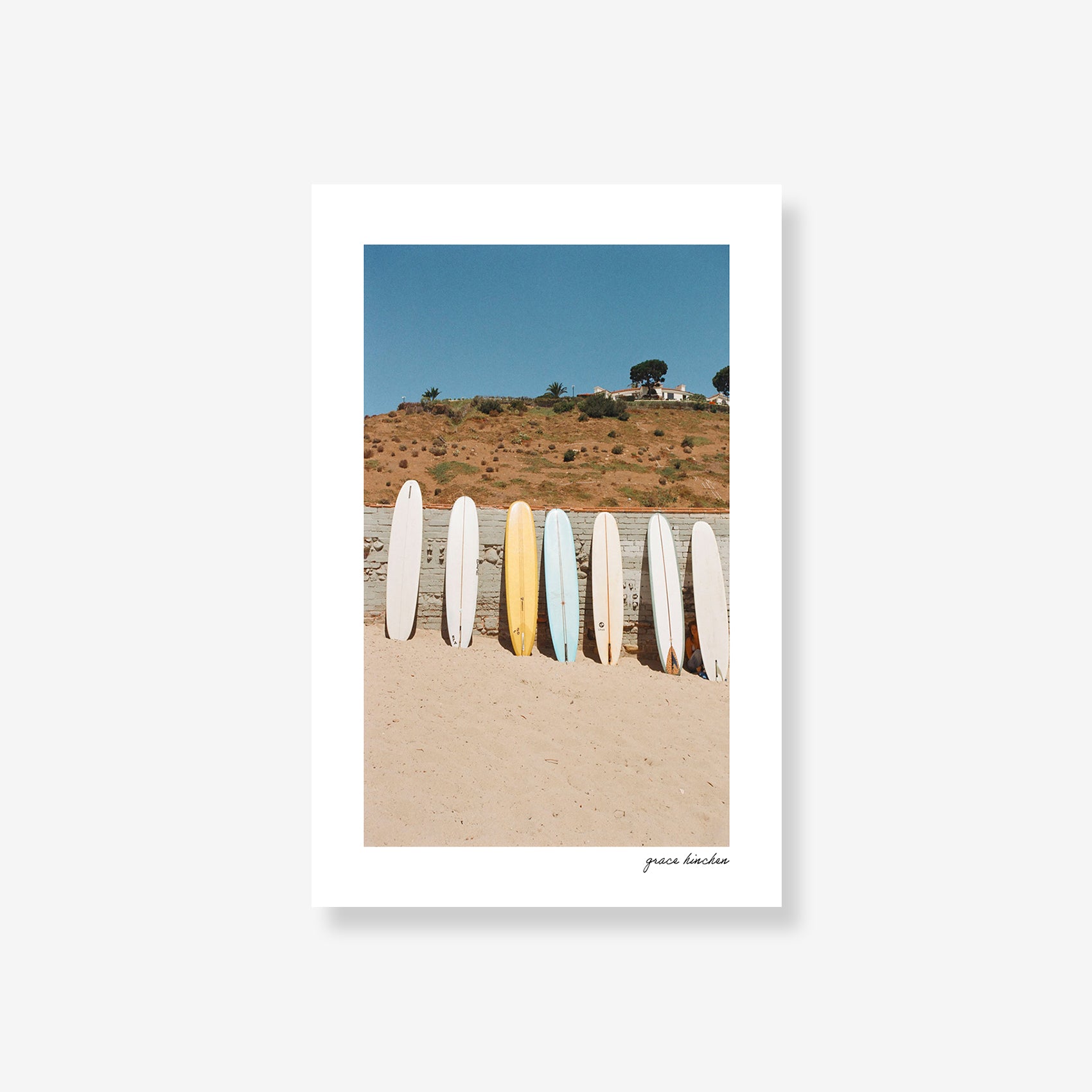 Boards at Surfrider Beach