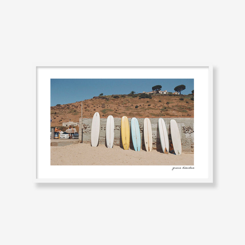 Finding Shade at Surfrider Beach