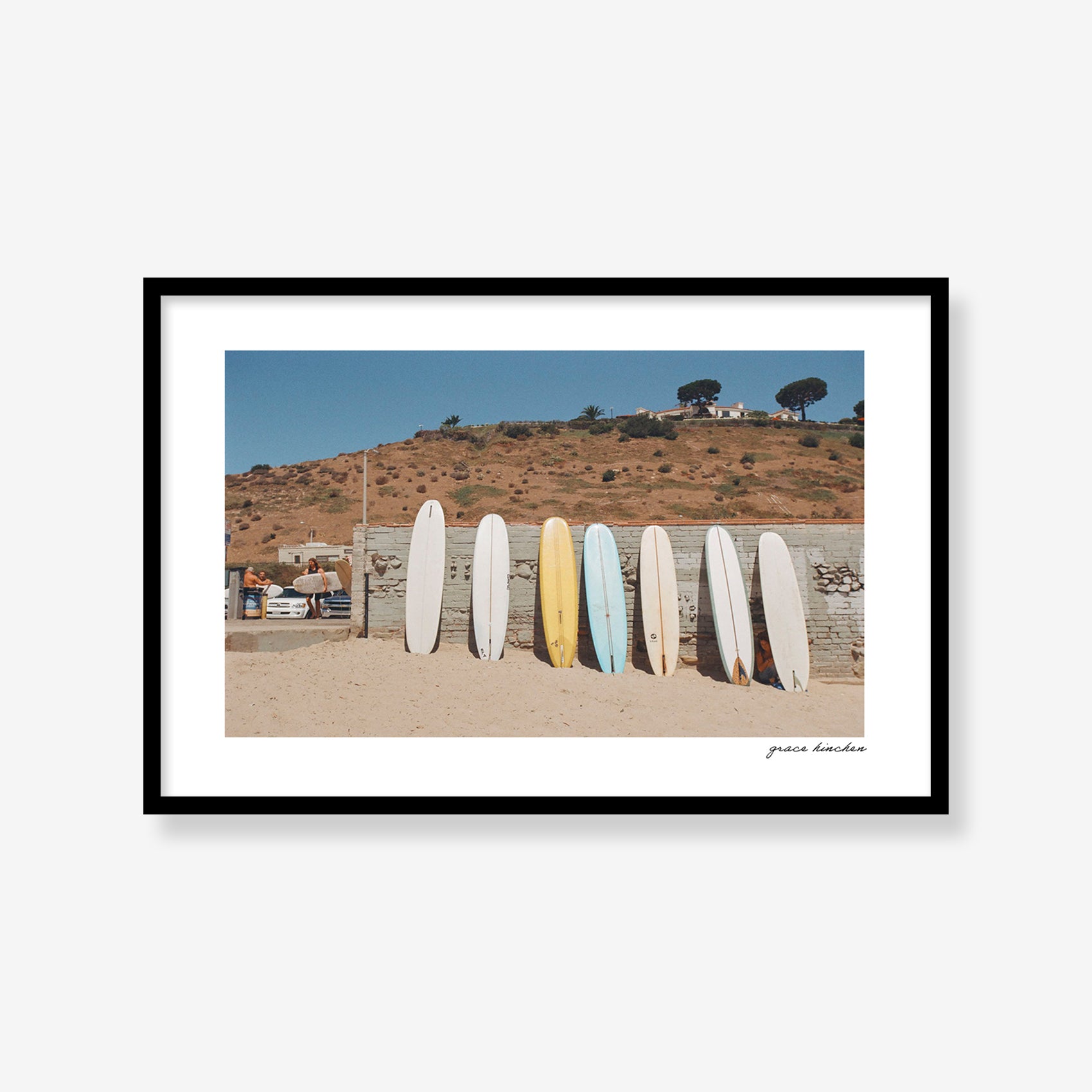 Finding Shade at Surfrider Beach