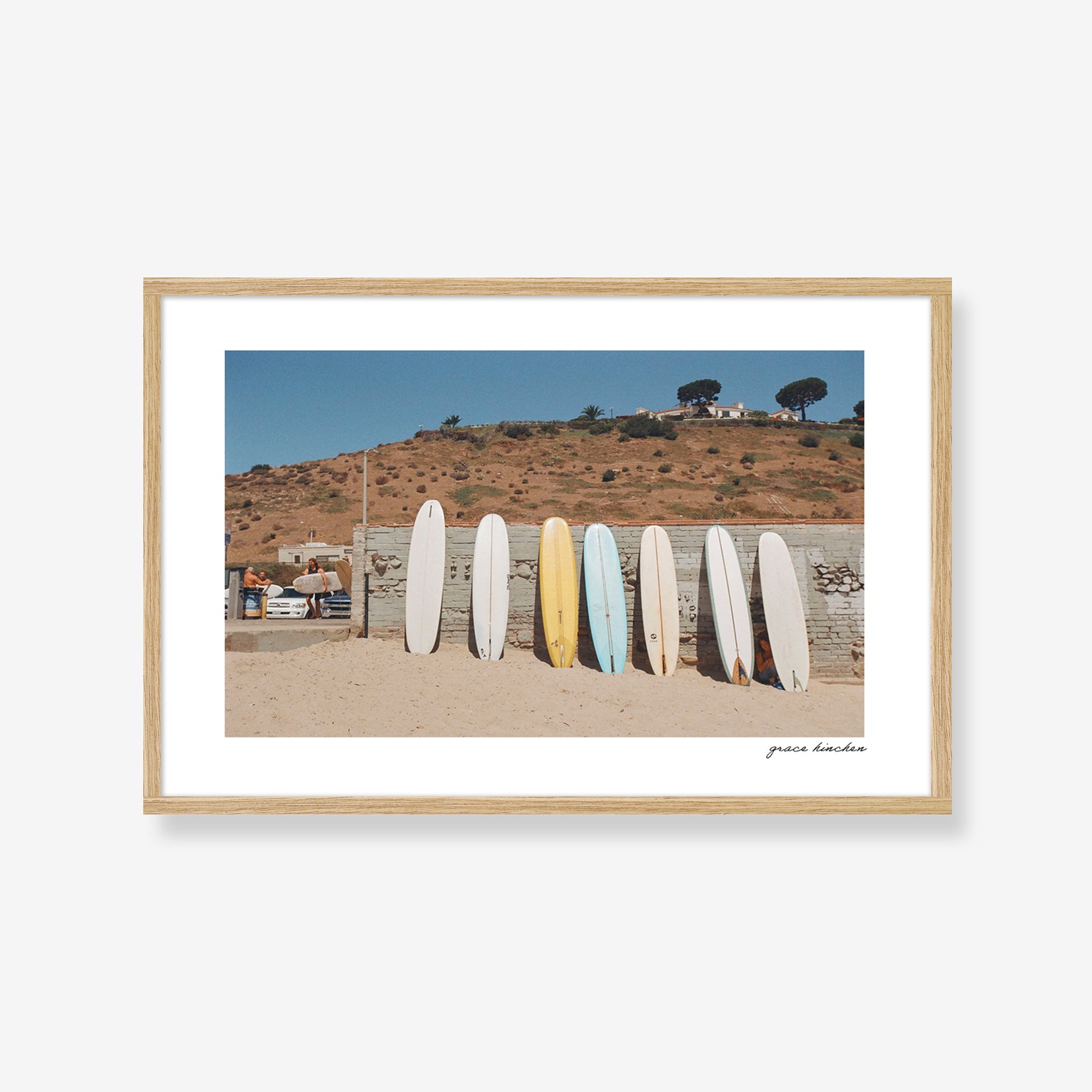 Finding Shade at Surfrider Beach