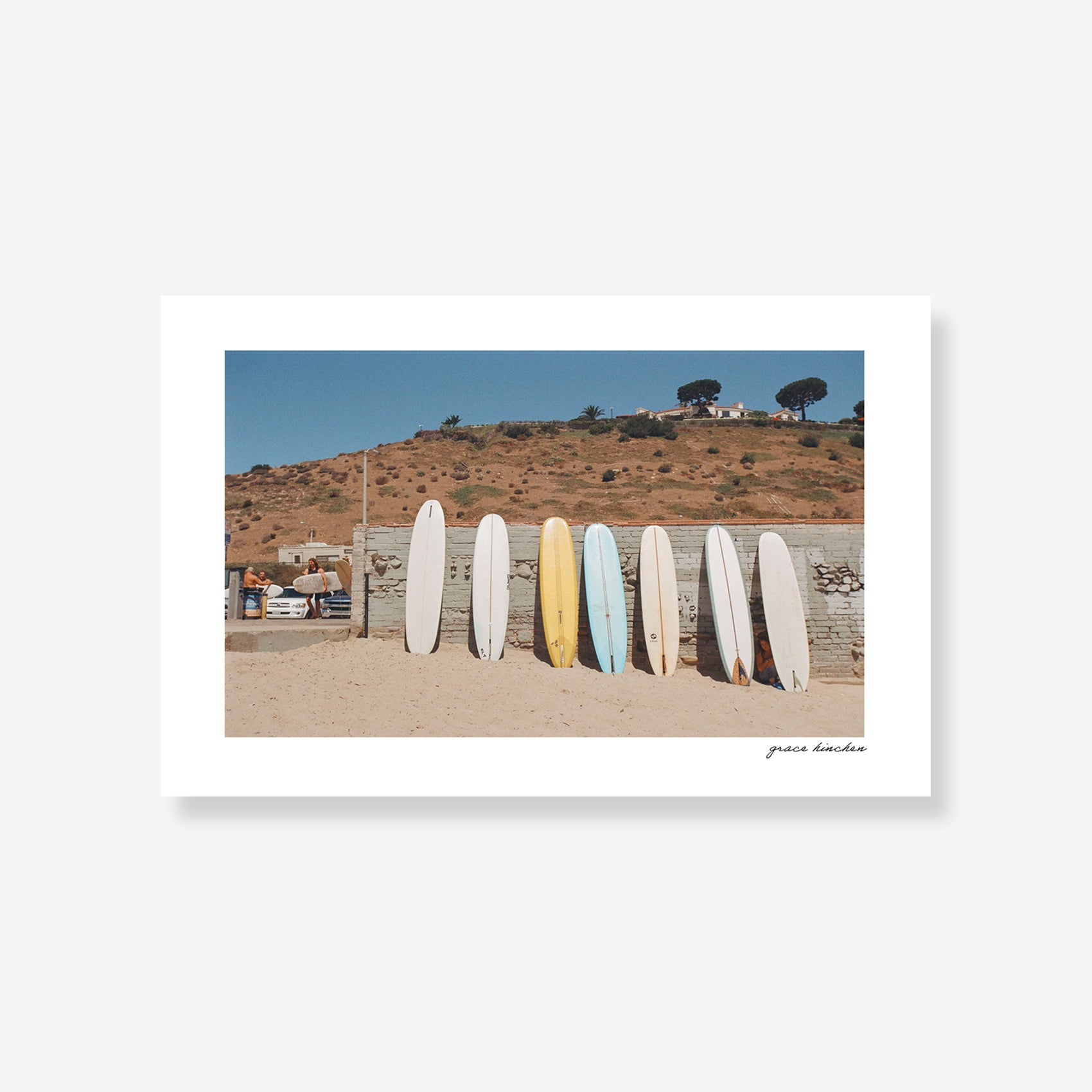Finding Shade at Surfrider Beach