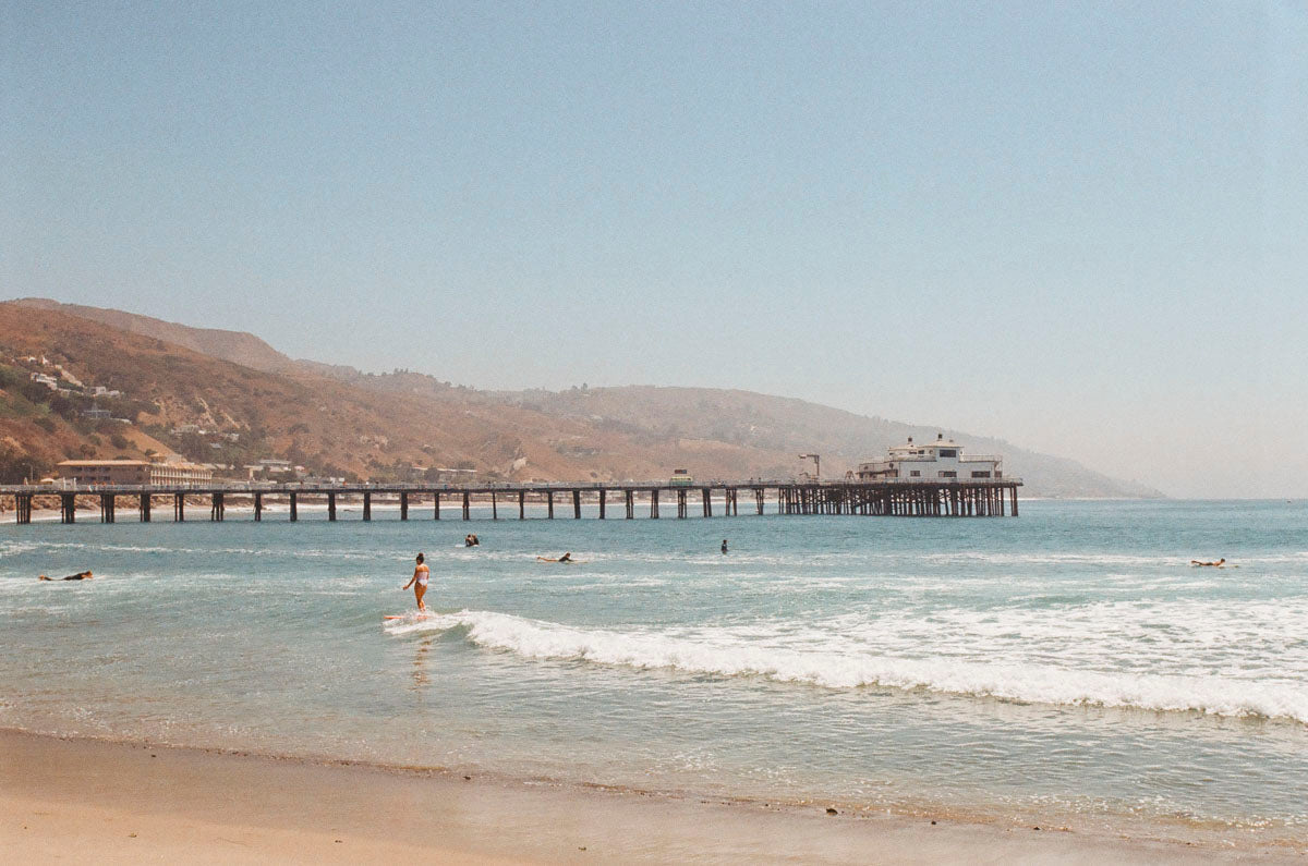 Longboarding Surfrider Beach