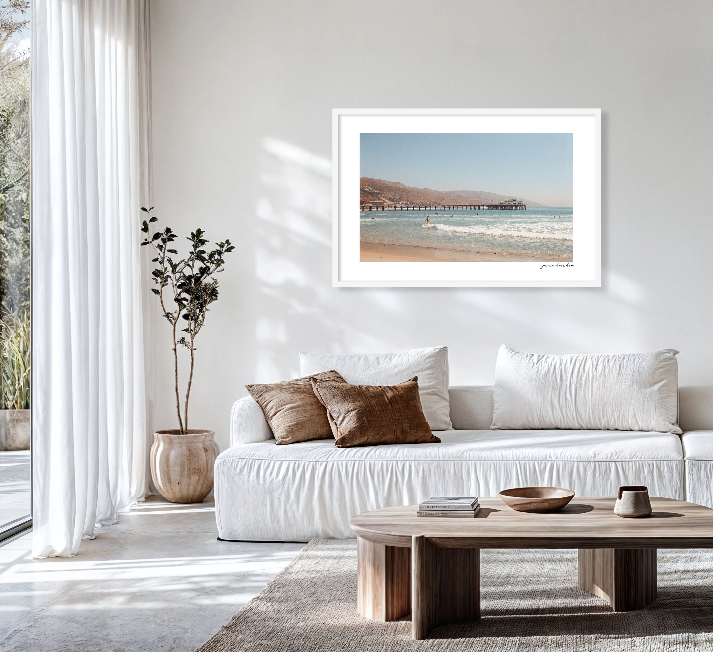 Longboarding Surfrider Beach