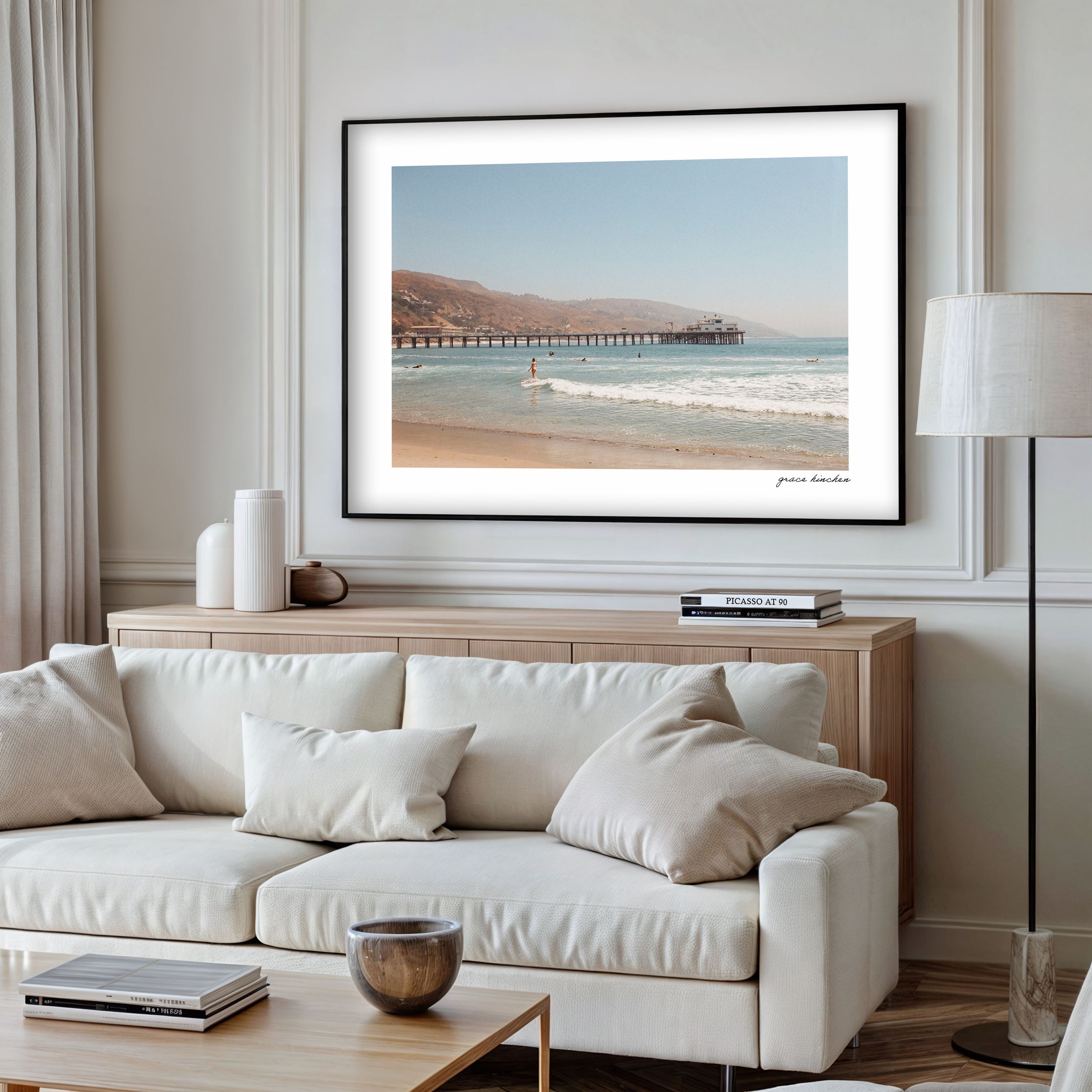 Longboarding Surfrider Beach