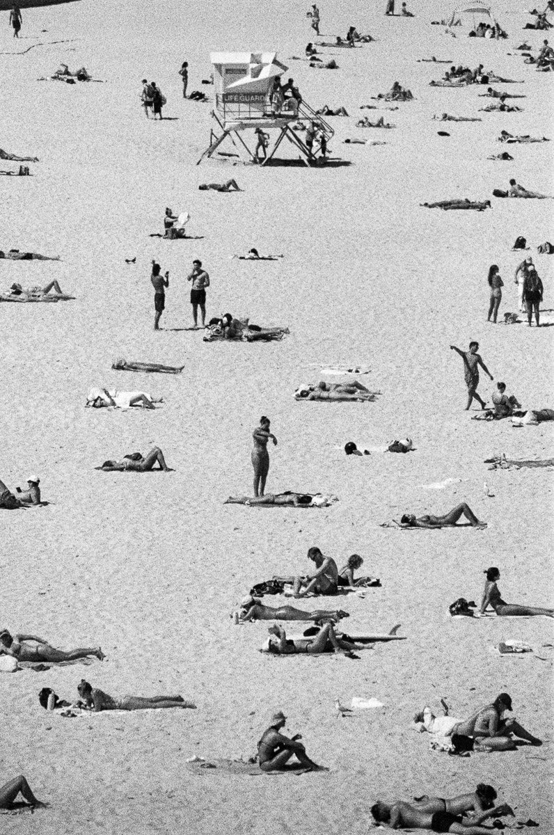Silhouettes at Bondi, Vertical