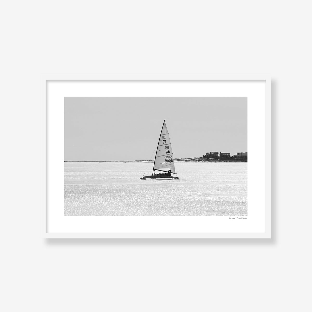 Ice Sailing, Mecox Bay