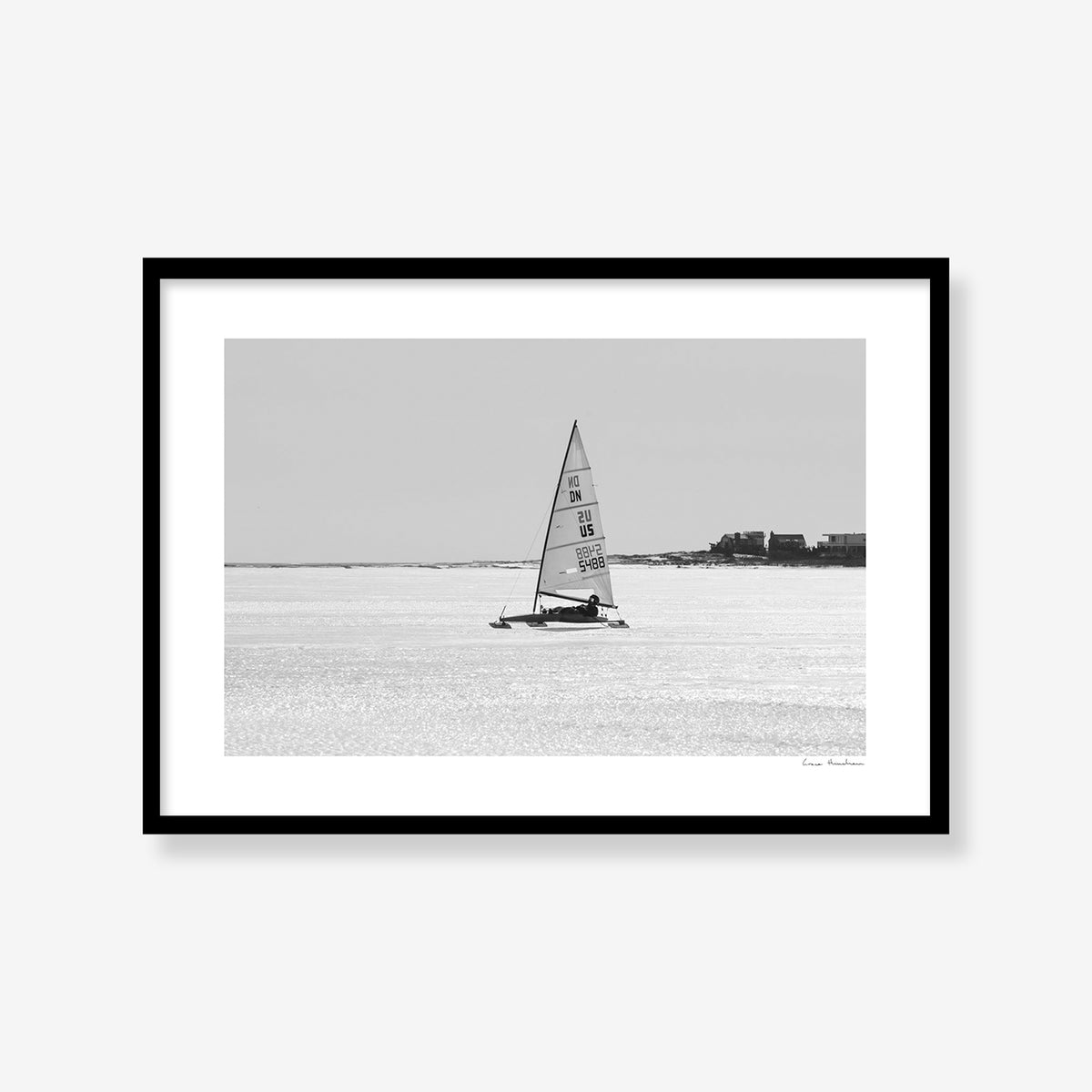 Ice Sailing, Mecox Bay