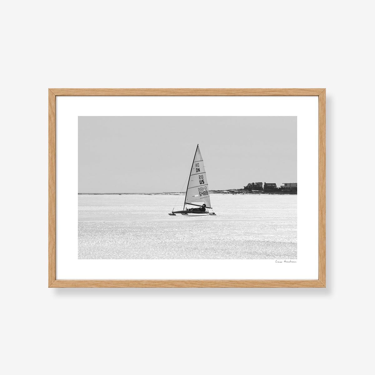 Ice Sailing, Mecox Bay
