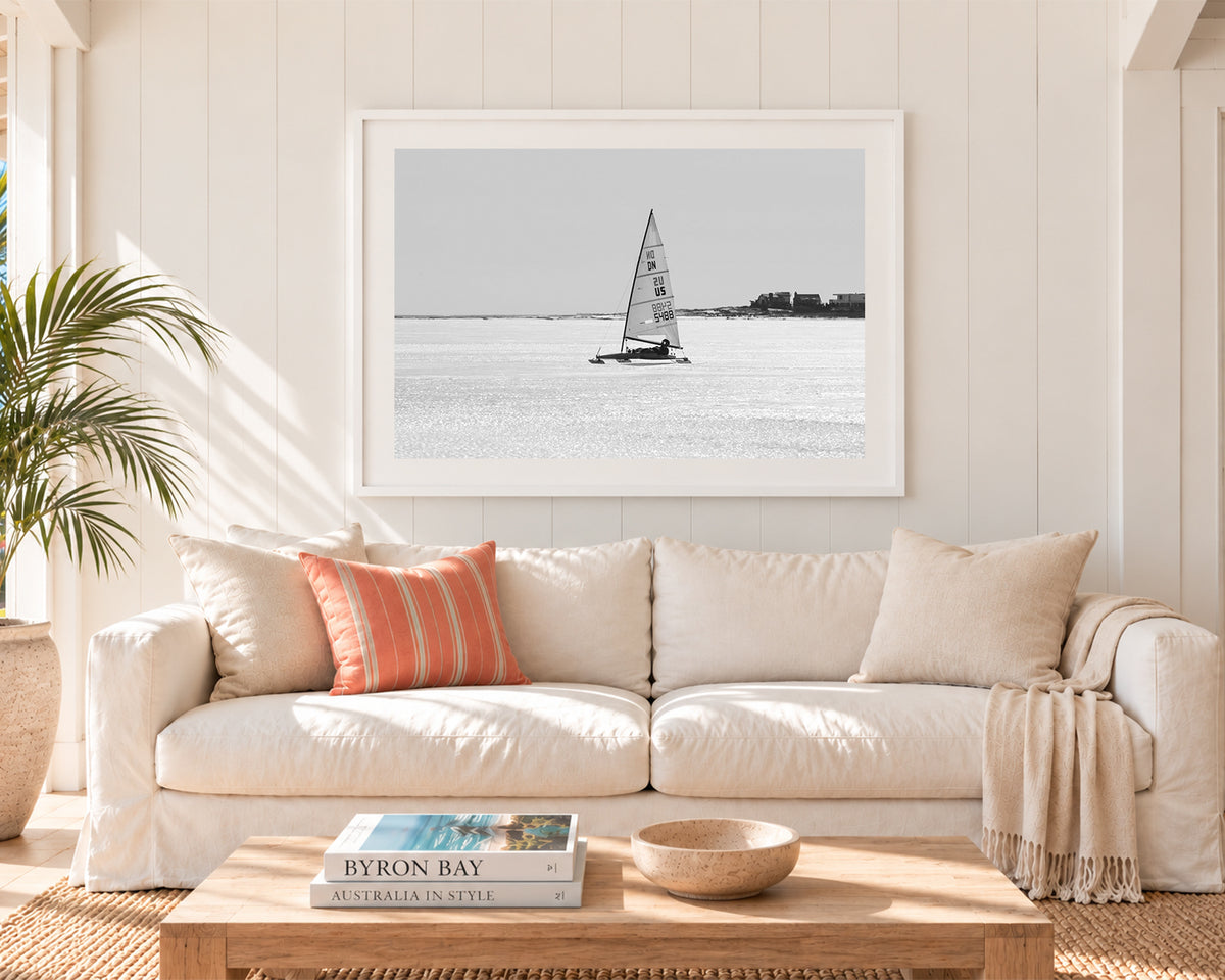 Ice Sailing, Mecox Bay