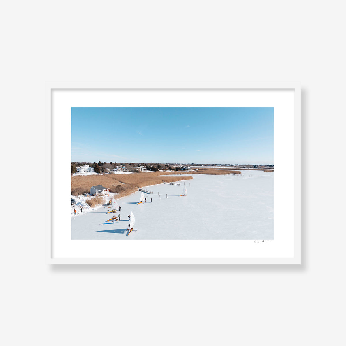 Preparing the Iceboats