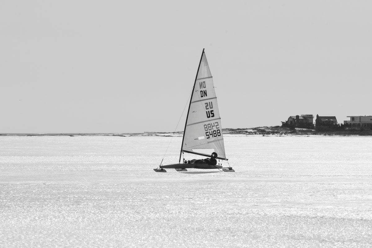 Ice Sailing, Mecox Bay