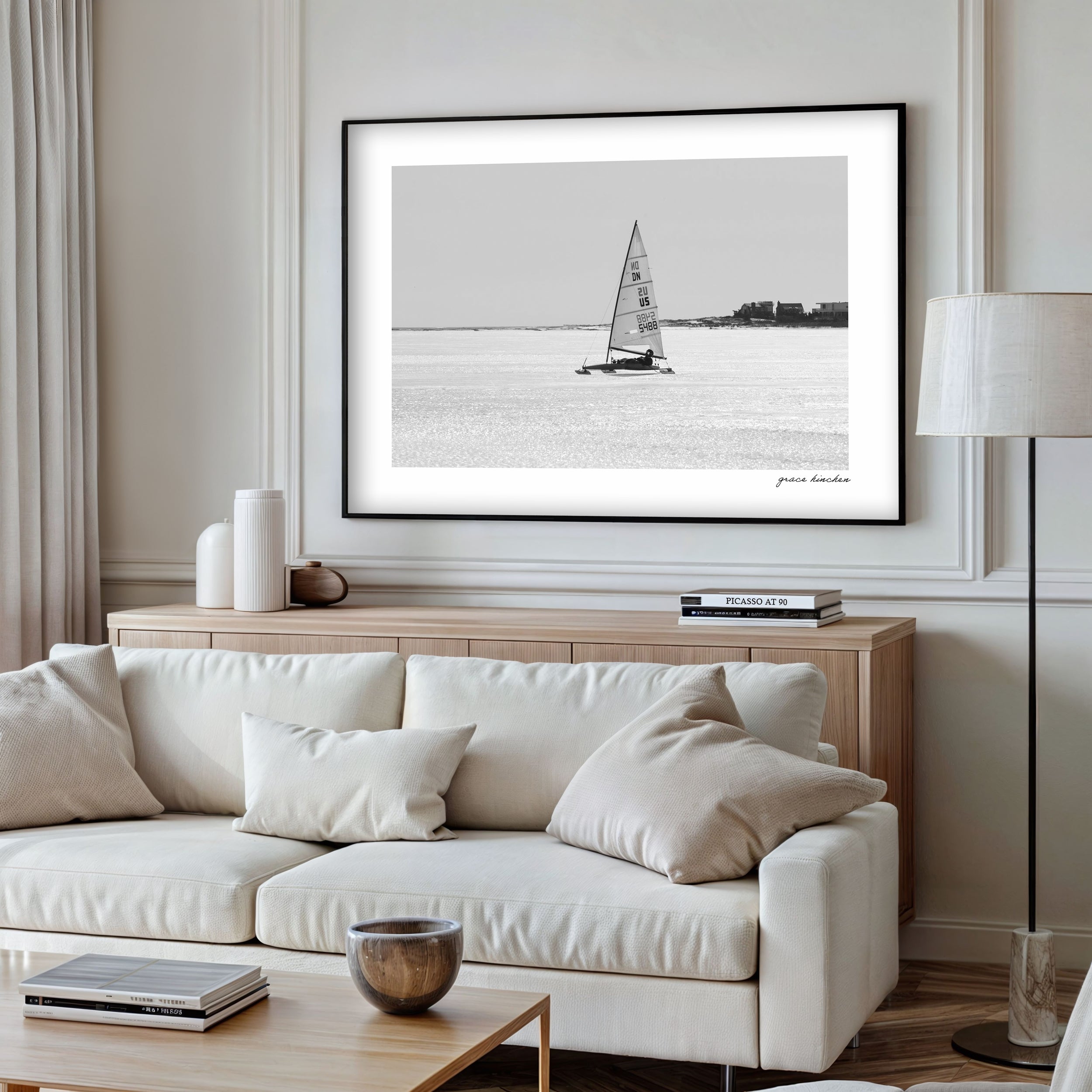 Ice Sailing, Mecox Bay