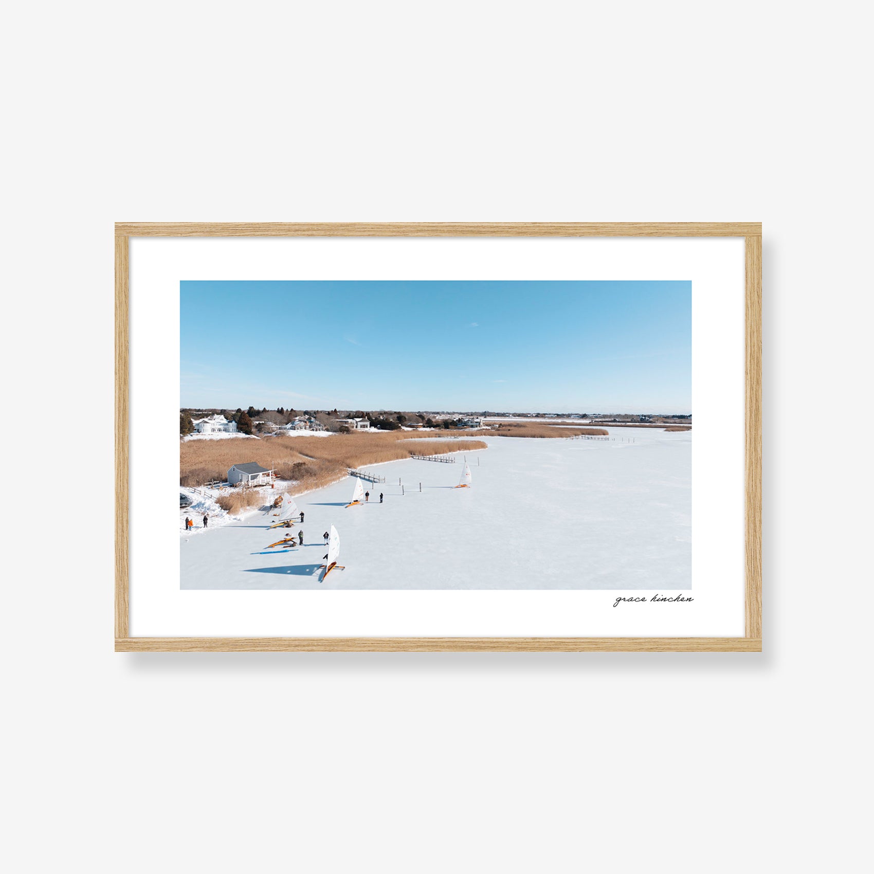 Preparing the Iceboats