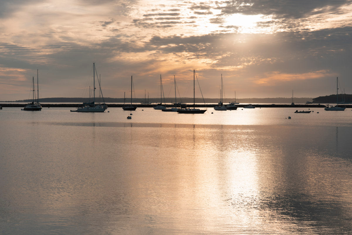 Sunrise Over Sag Harbor Bay